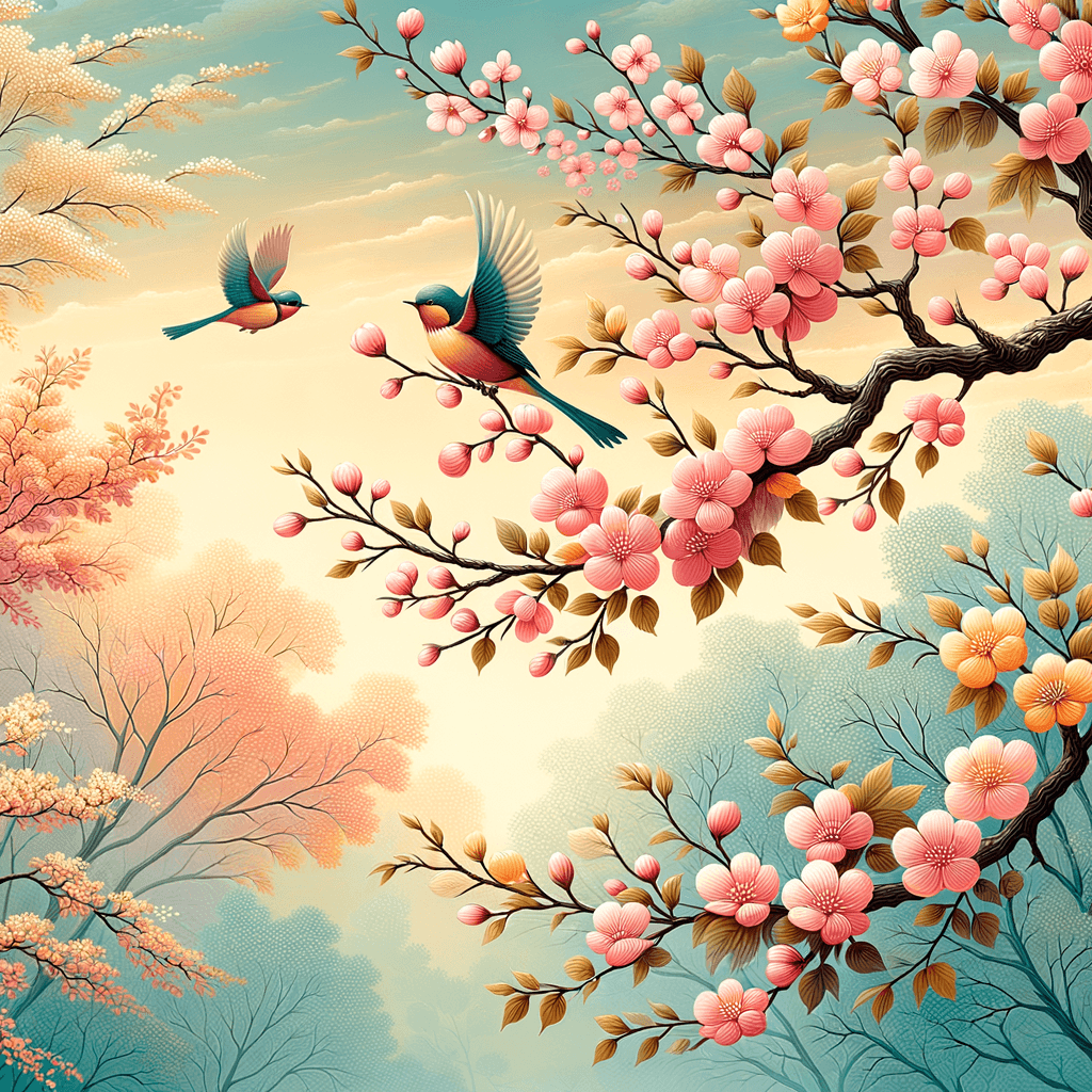 Birdsong Melody Paint By Number