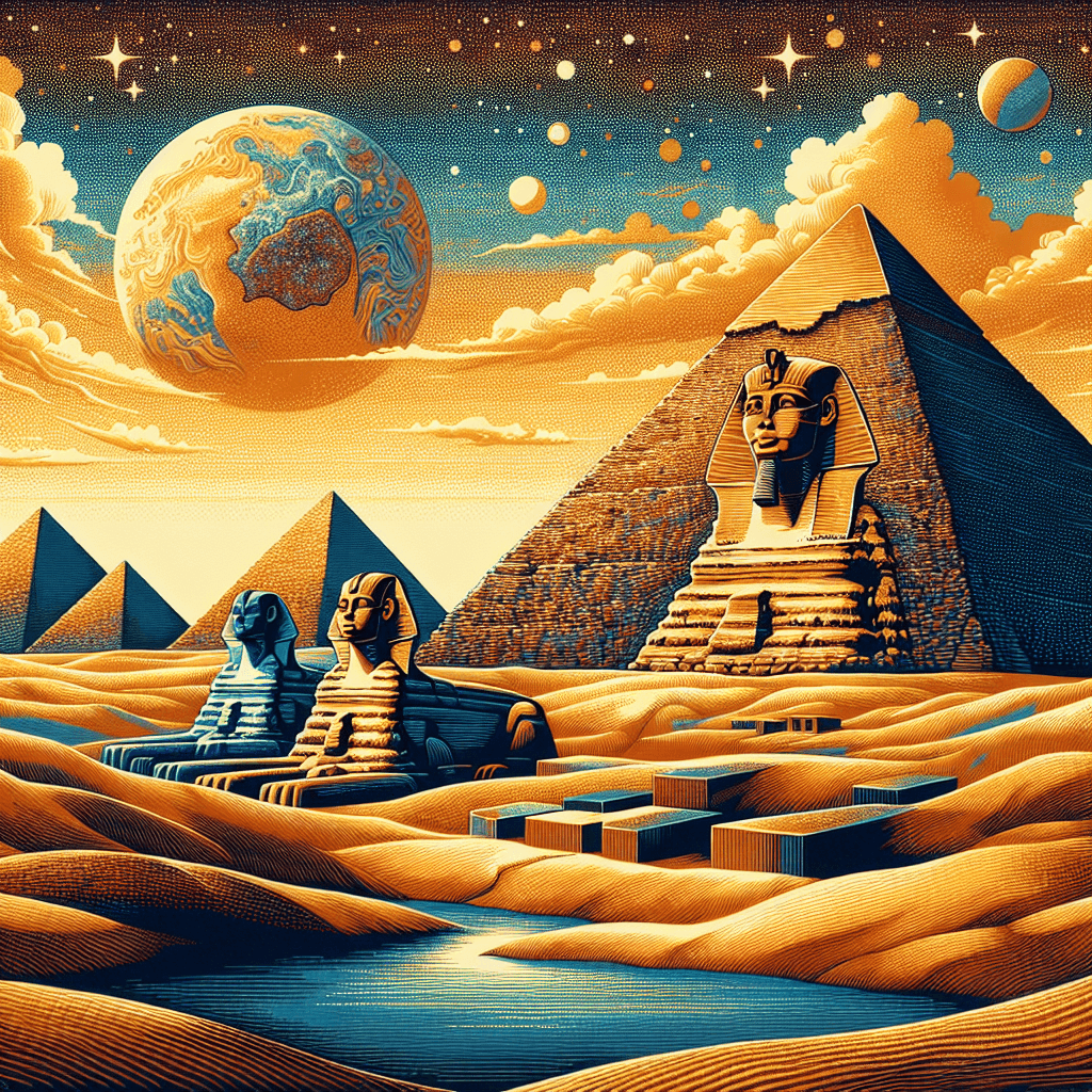The Mystique Of Ancient Egypt Paint By Numbers Kits