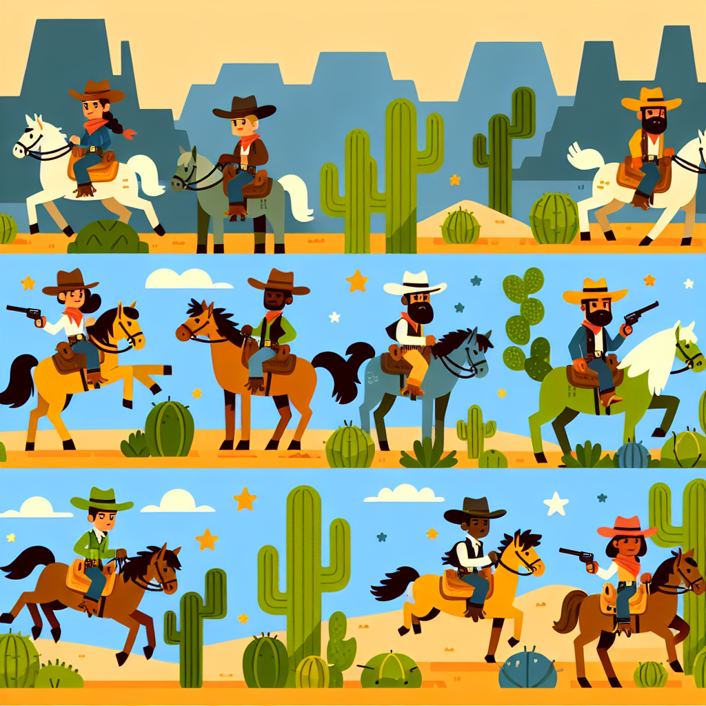 Amazing Wild West Adventure Paint By Number