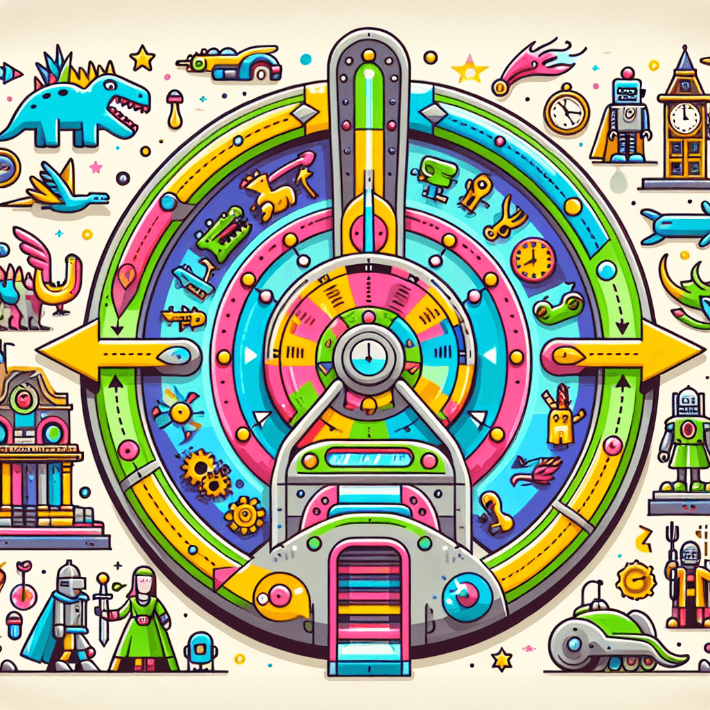 Time Traveling Adventures Number Painting