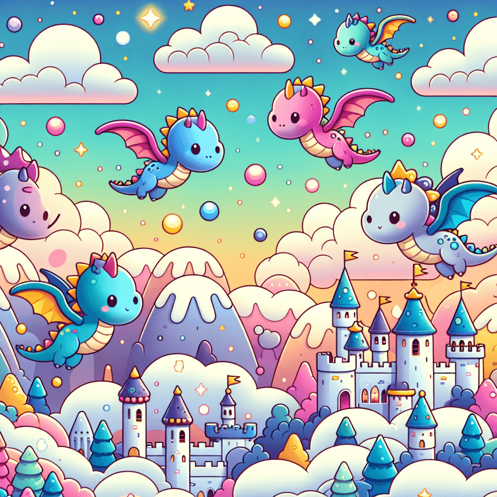 Dreamy Dragon Delight Paint By Numbers Kits