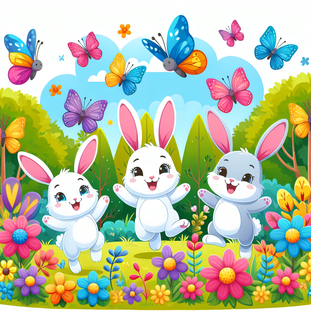 Cute Bunnies Paint By Number