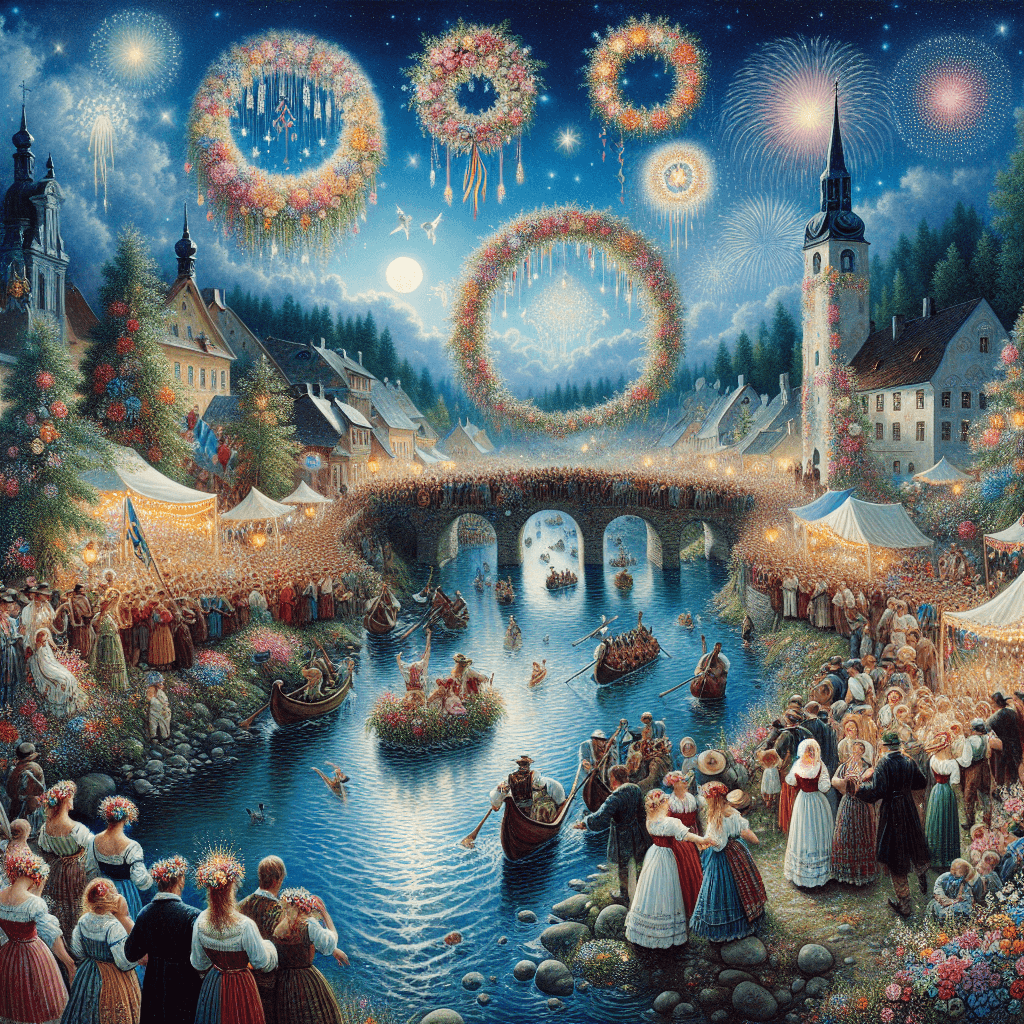 Krakow's Wianki Festival Paint By Numbers Art