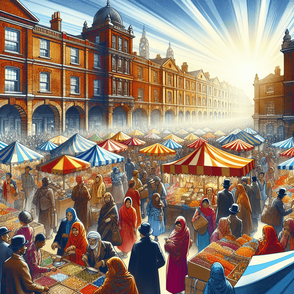Historic Market Square Painting By Numbers Kit