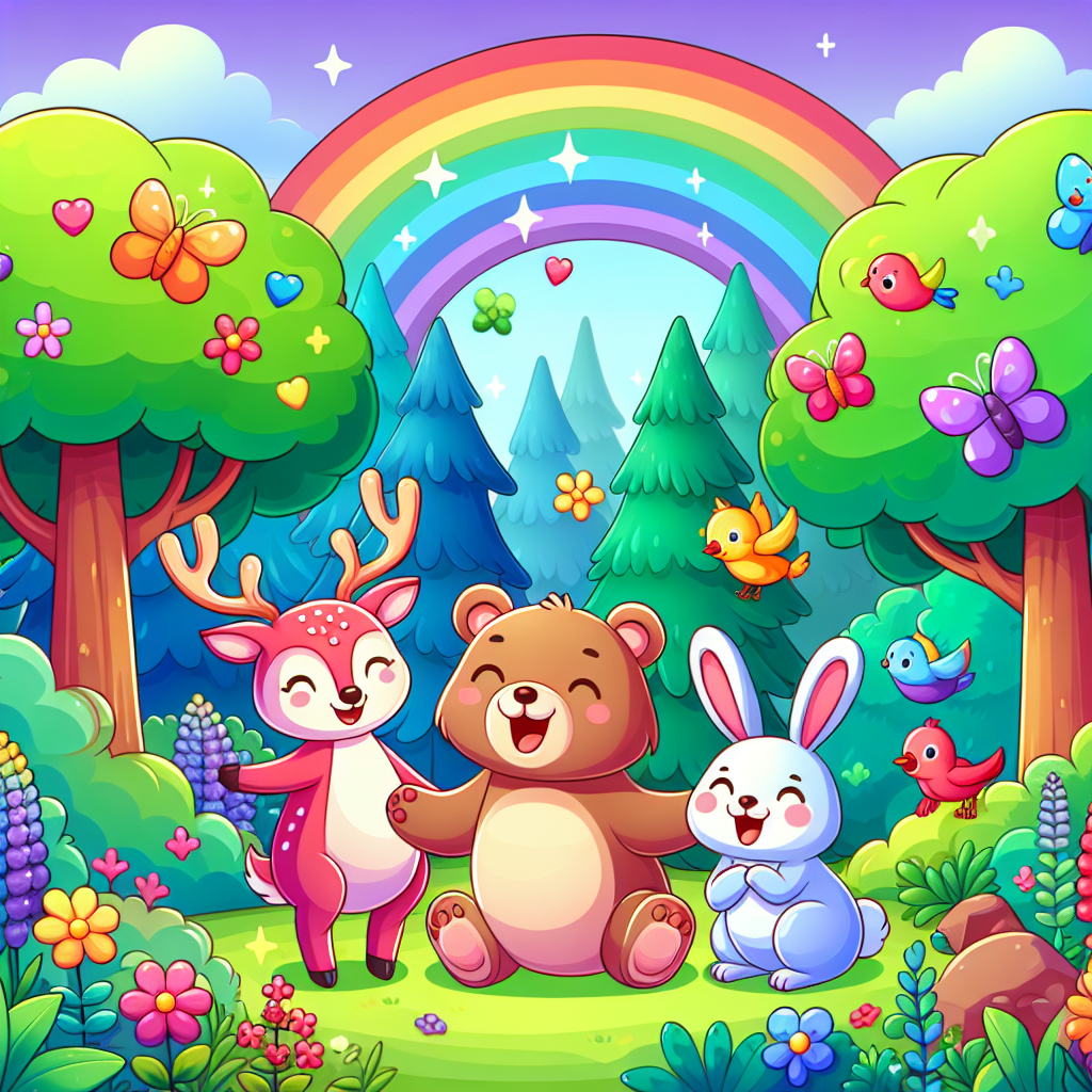 Giggle Forest Adventure Paint By Numbers Art