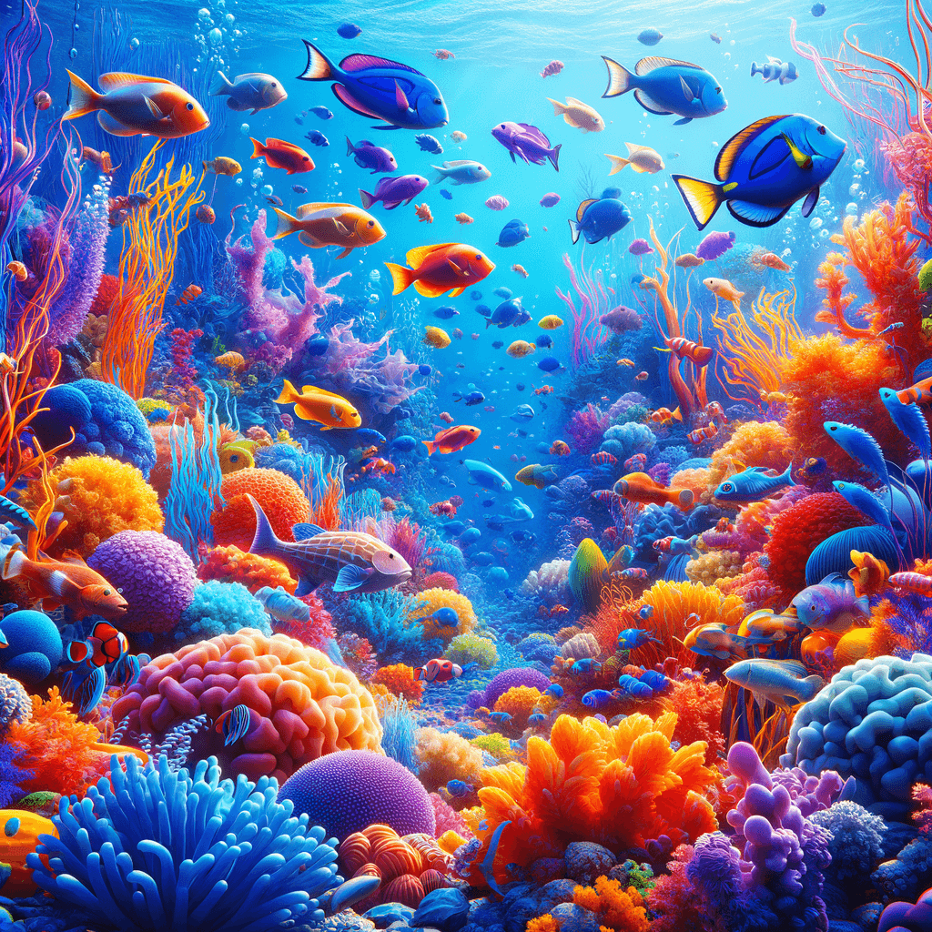 Mystical Underwater Kingdom Paint By Number