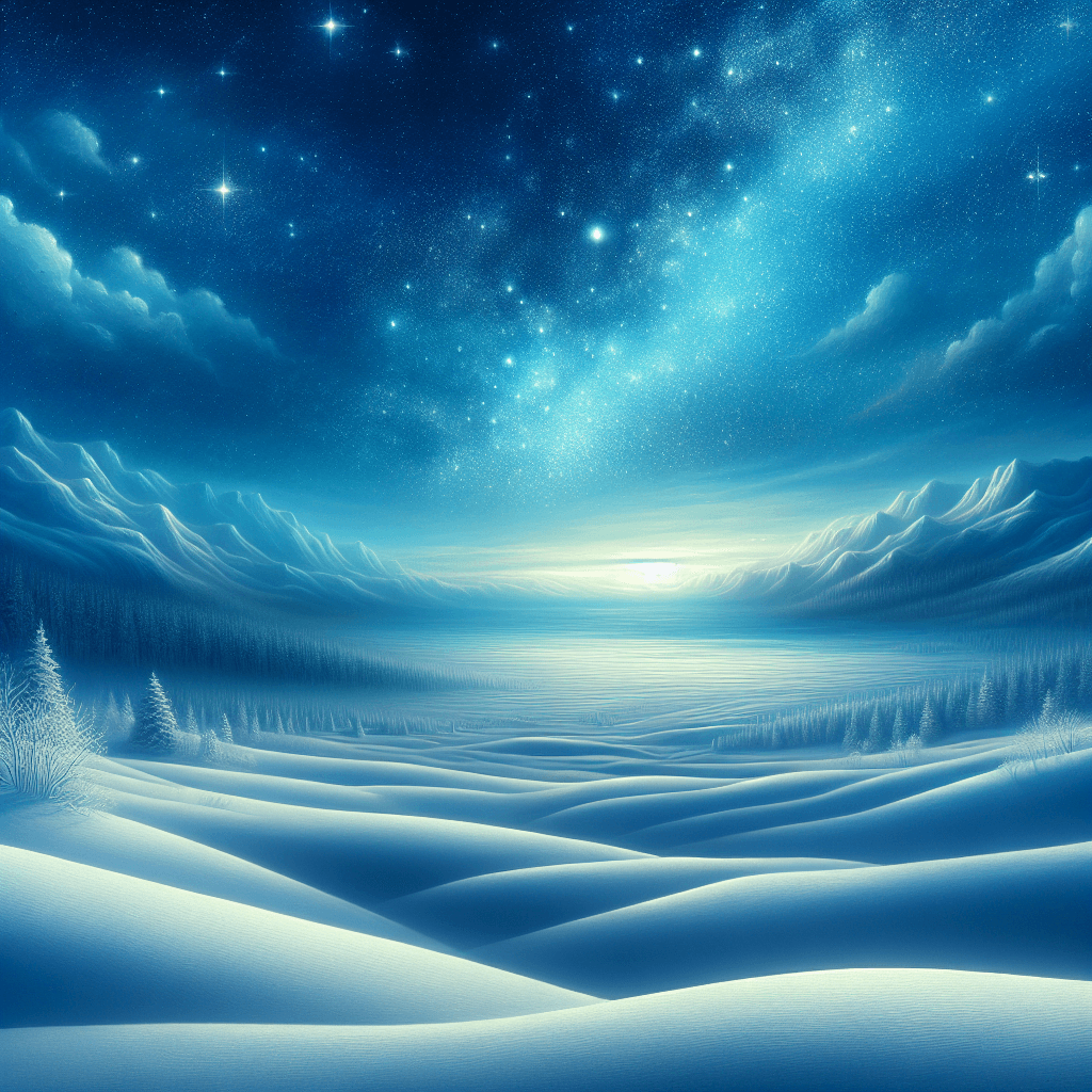 Mysterious Winter Night Paint By Number