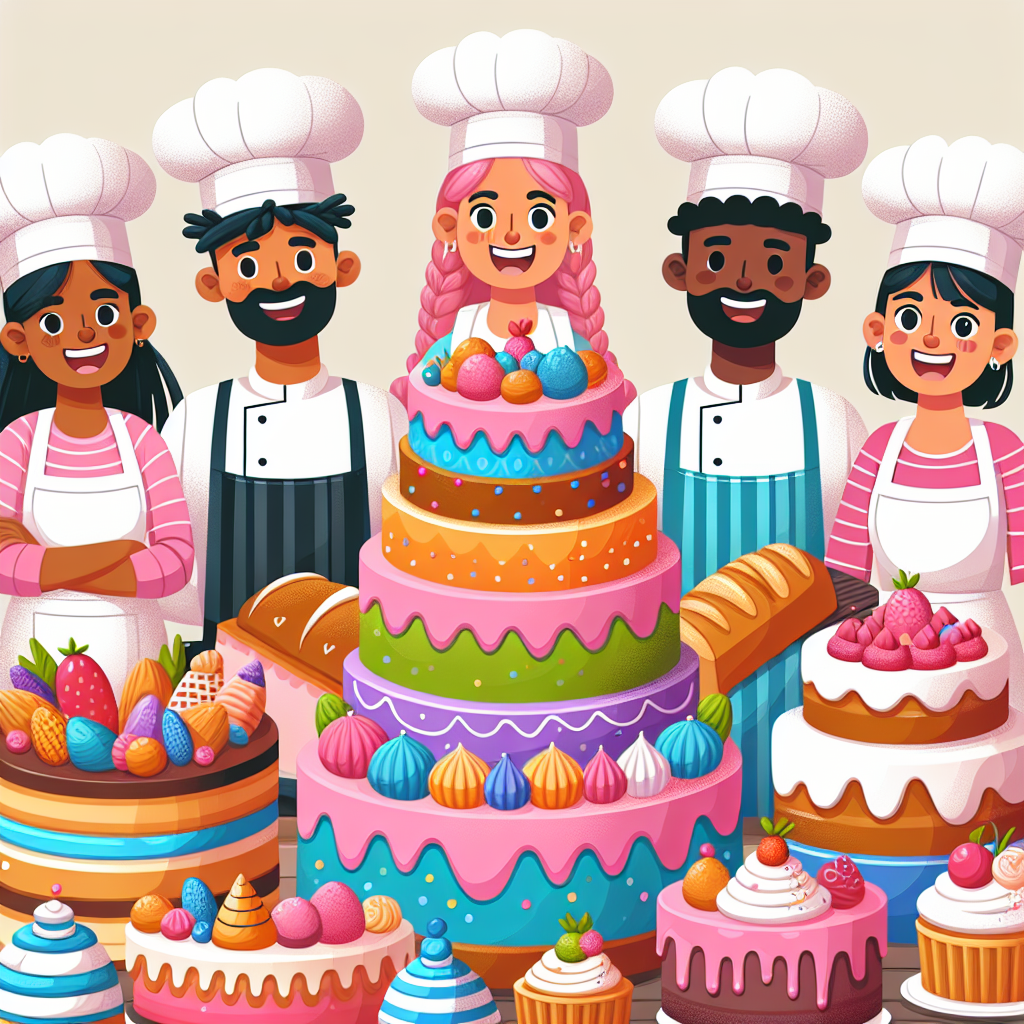 Sweet Treats Bakery Fun Paint By Color