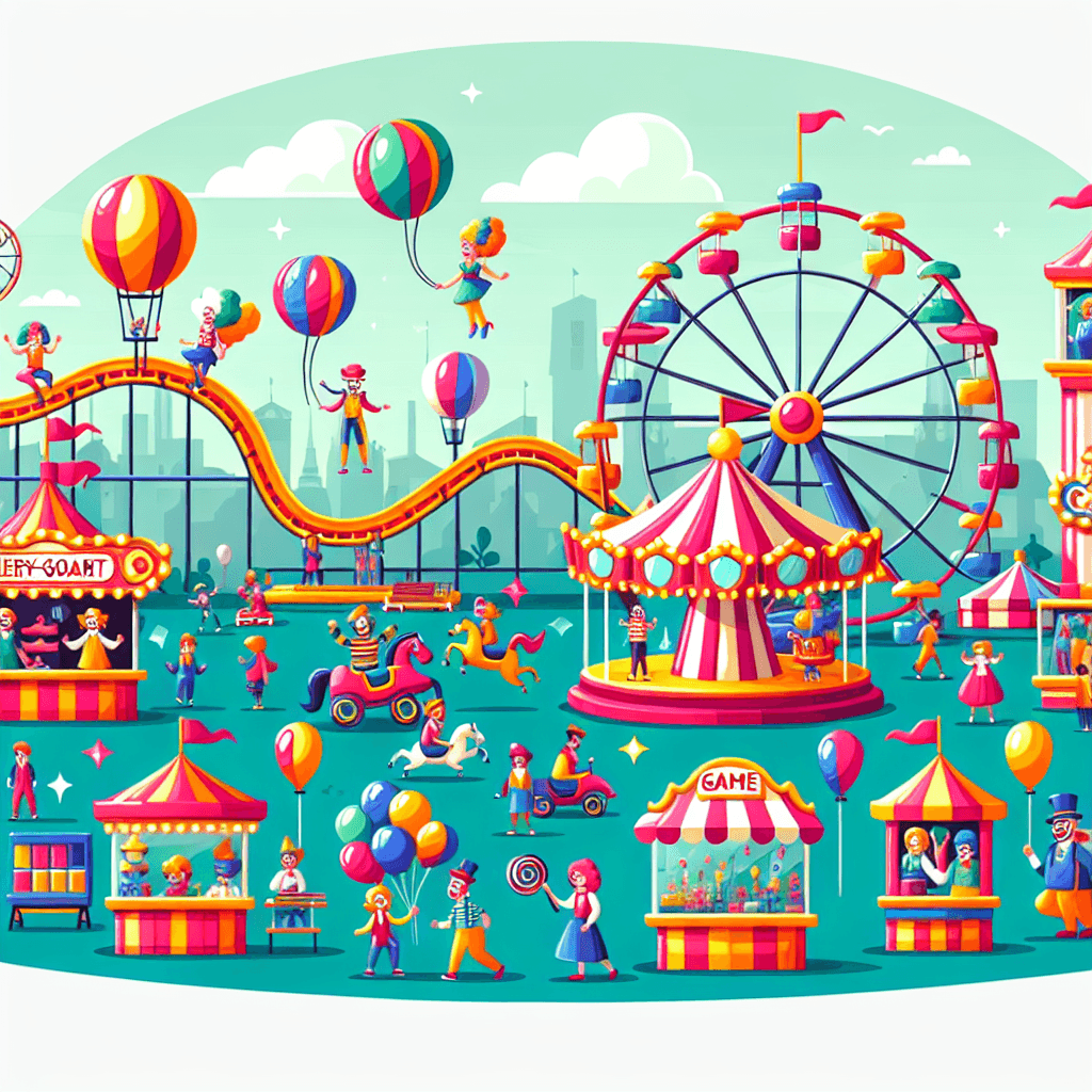 Happy Carnival Fun Paint By Numbers Kits