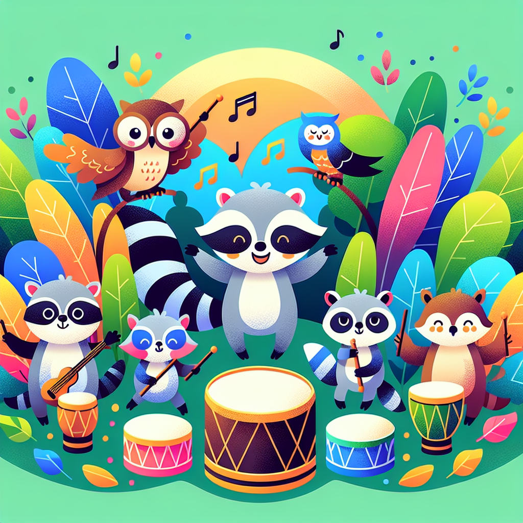 Funky Forest Jam Paint By Color
