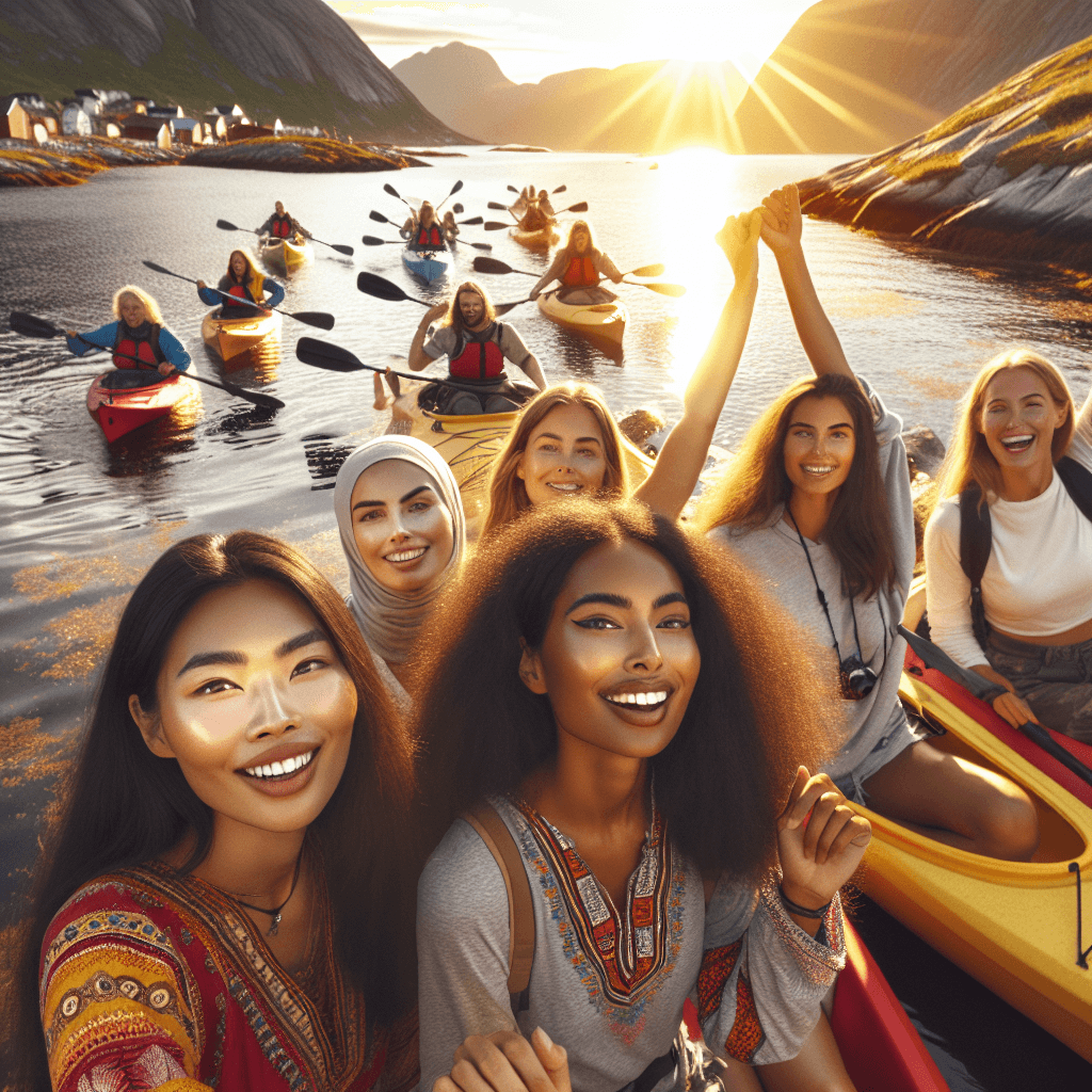 Midnight Sun Festival - Tromsø, Norway Painting By Numbers Kit