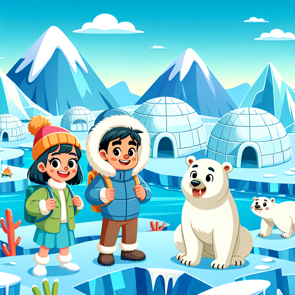 Frozen Tundra Trek Painting Number Kit