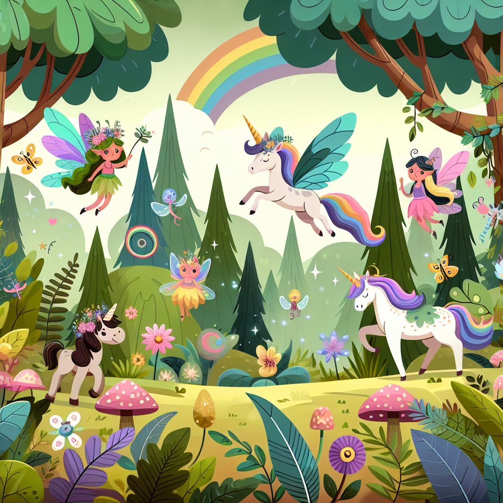Epic Enchanted Forest Paint By Numbers Art