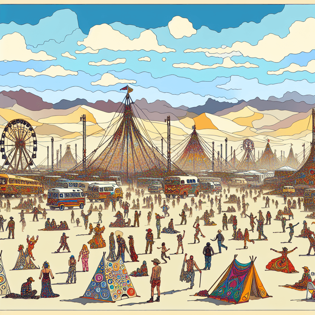 AfrikaBurn - South Africa Painting Number Kit