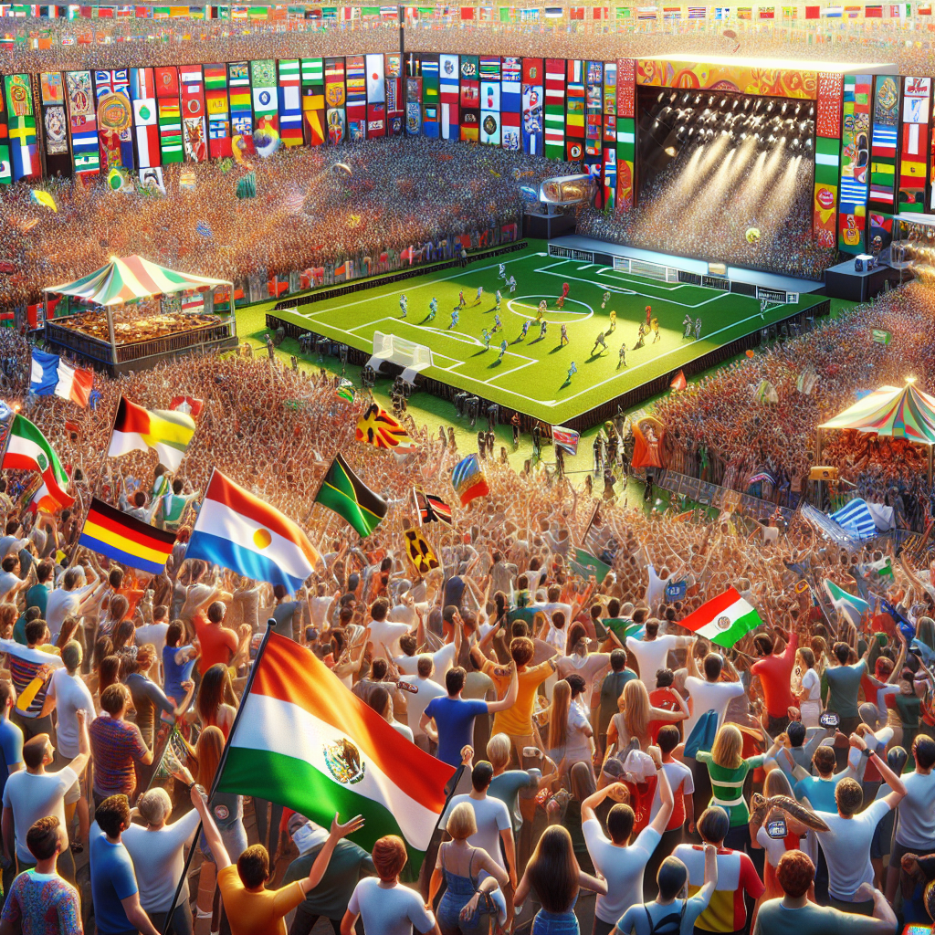 World Cup Festival Paint By Number