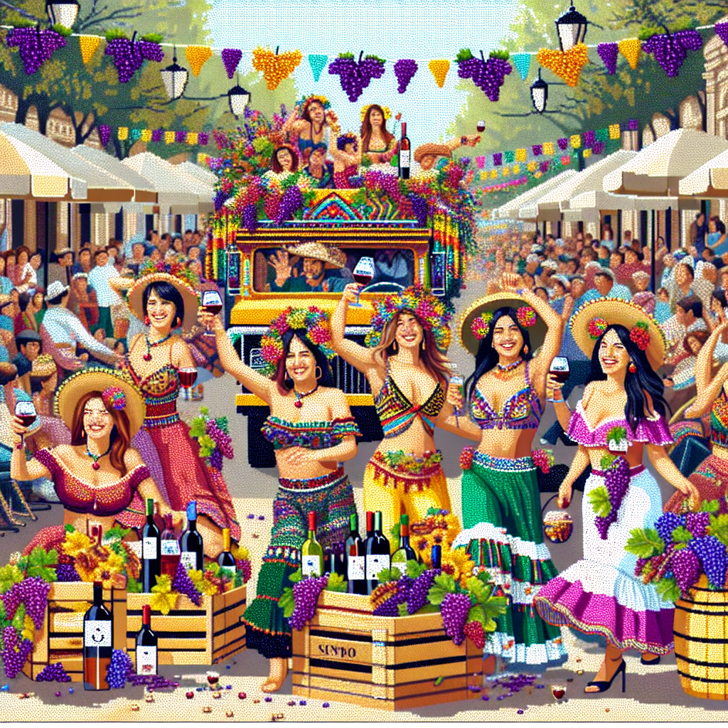Grape Harvest Festival DIY Paint By Numbers