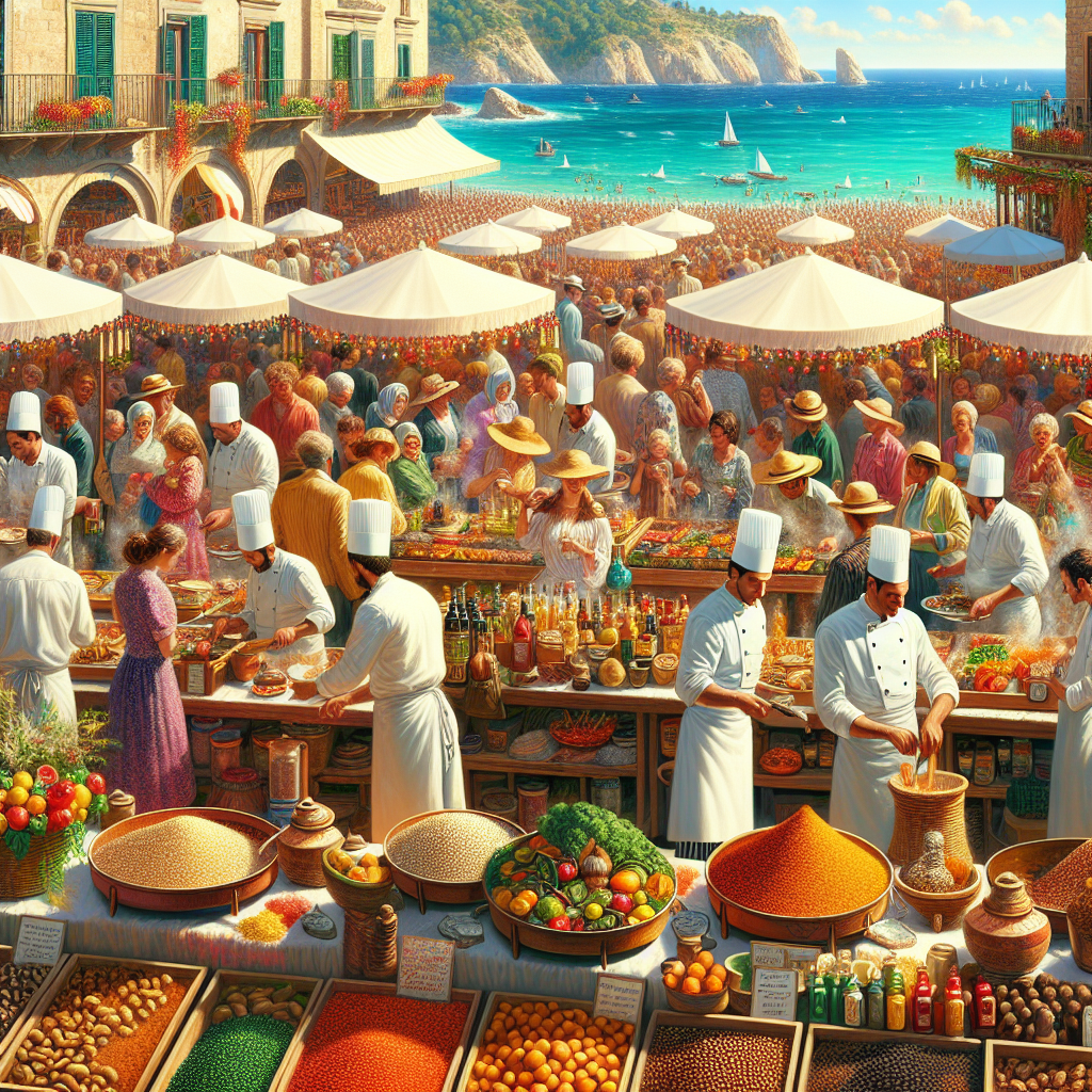 San Vito Lo Capo Cous Cous Fest - Italy Number Painting