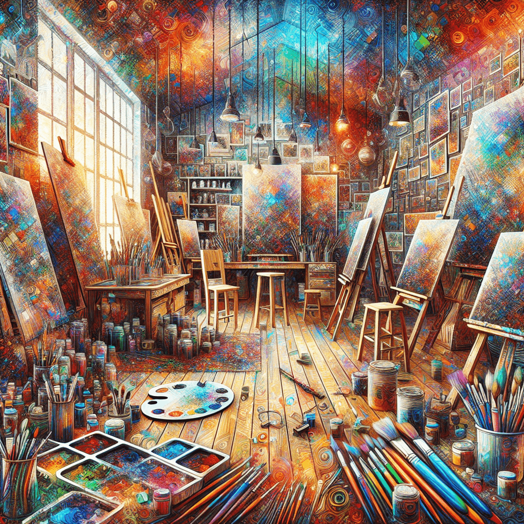 Inspired Artist Studio DIY Paint By Numbers