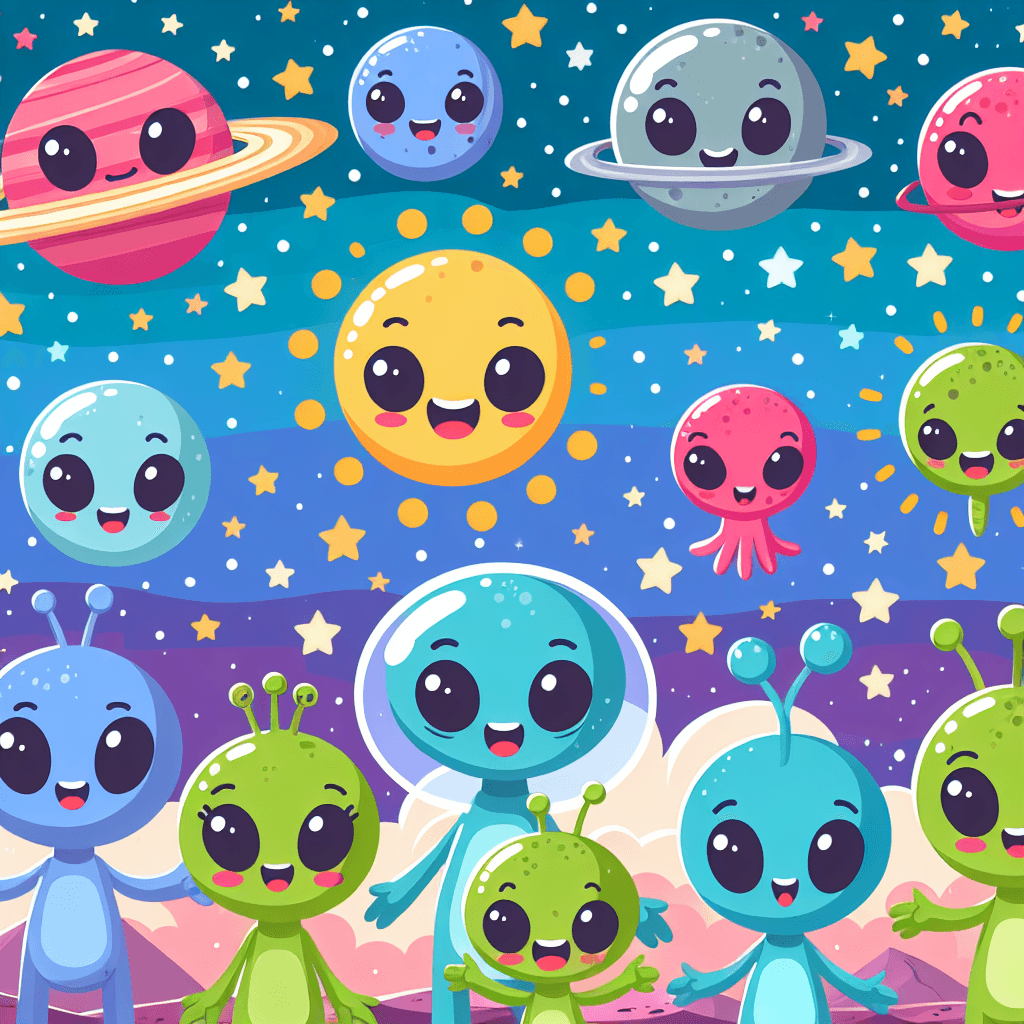 Cosmic Journey With Stars And Planets Numbered Painting Kits
