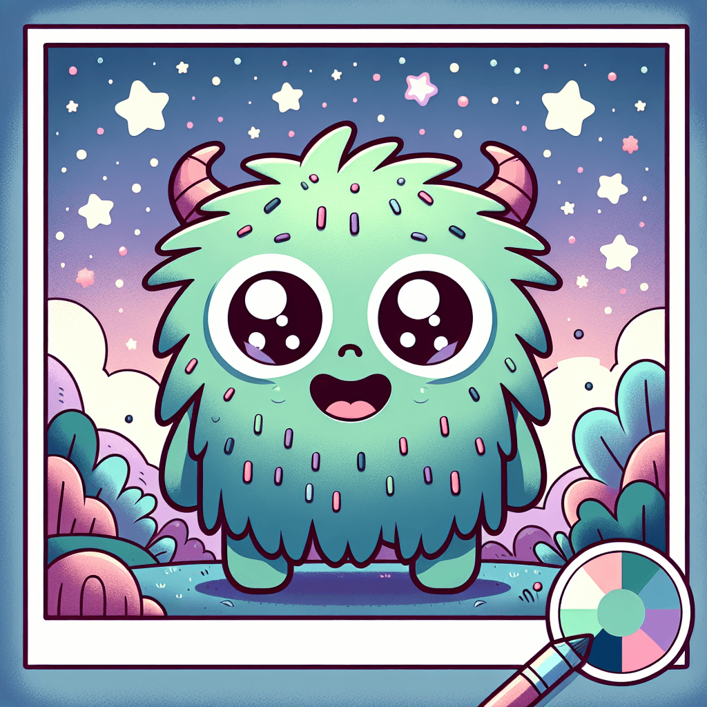 Fun Monster Paint By Number