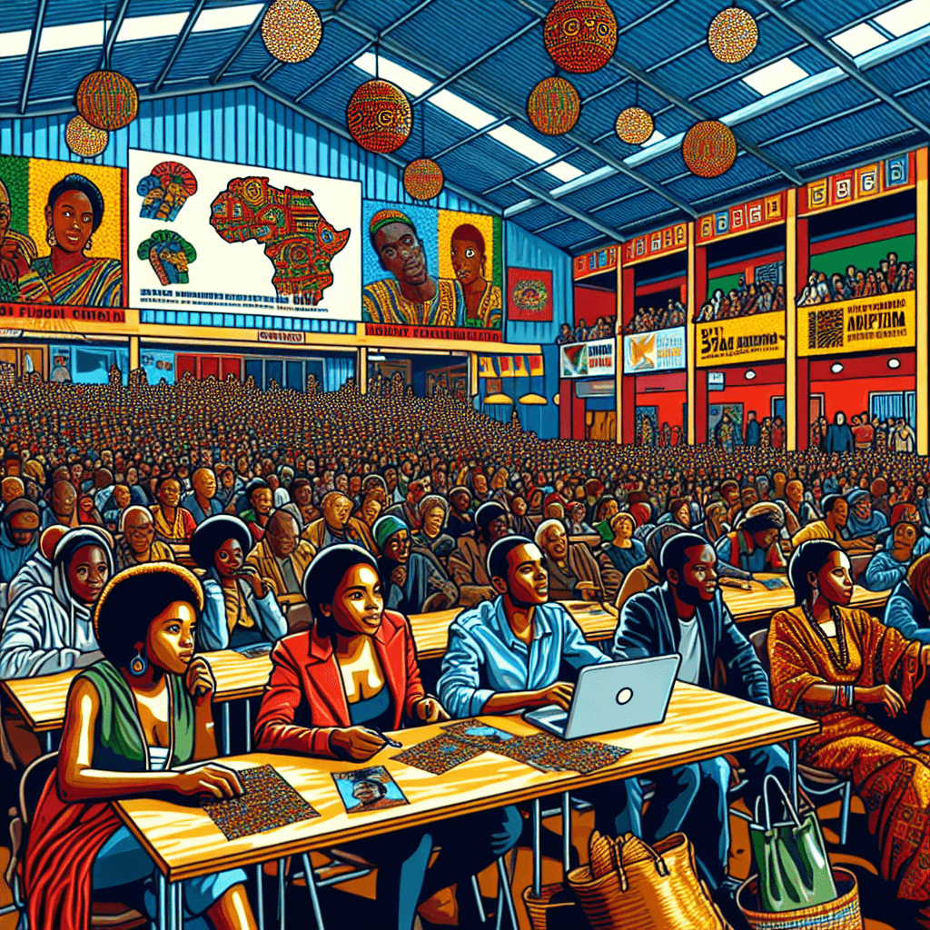 Ougadougou International Movie Festival - Burkina Faso Numbered Painting Kits