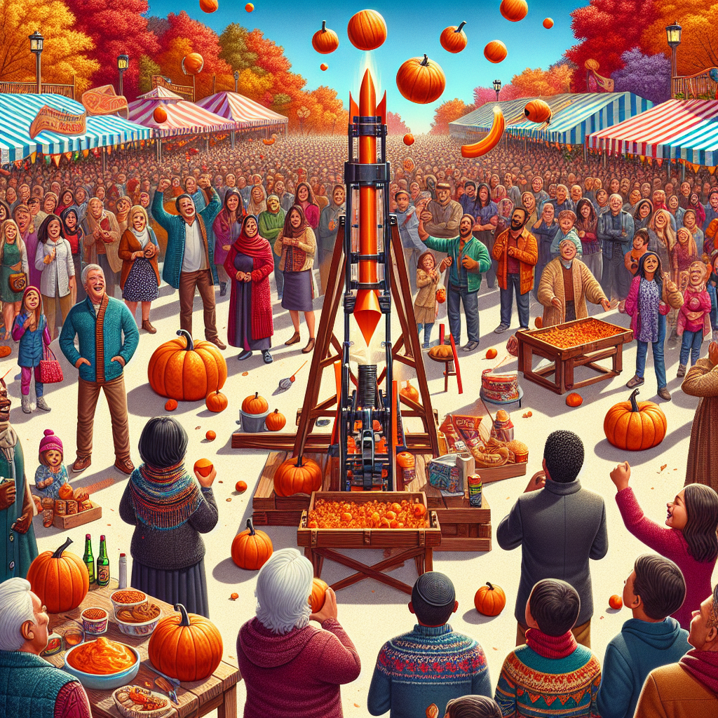 Punkin Chunkin Paint By Numbers Art
