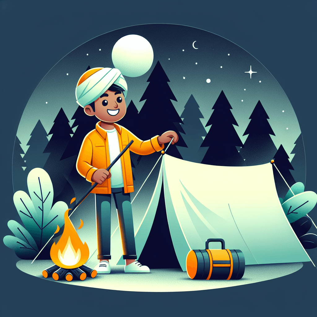 Happy Camper's Journey Paint By Number