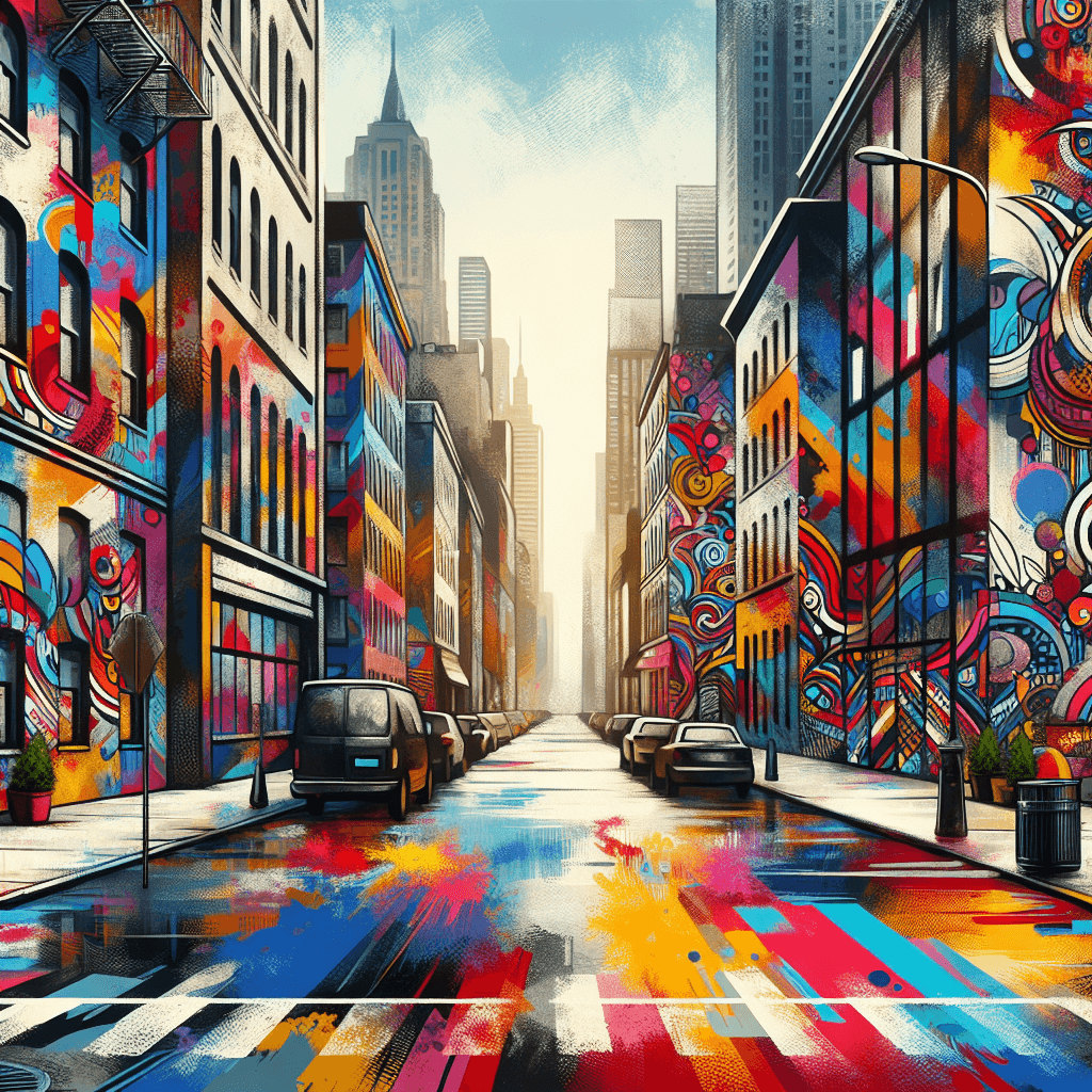 Urban Street Art Vibe Paint By Numbers Kits