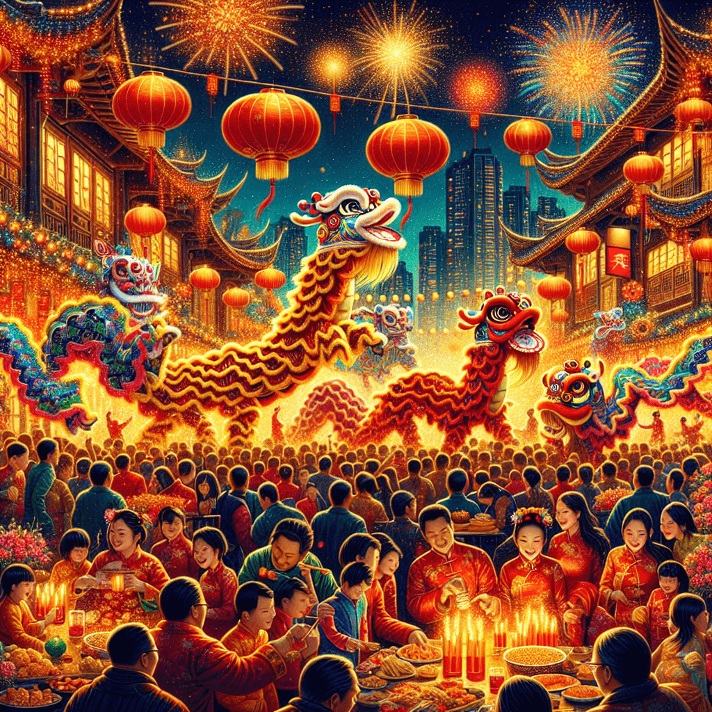 Lunar New Year Festival - China DIY Paint By Numbers