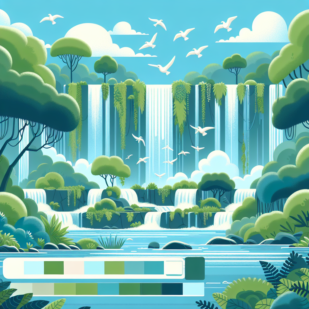 Waterfall Wonders Painting Number Kit