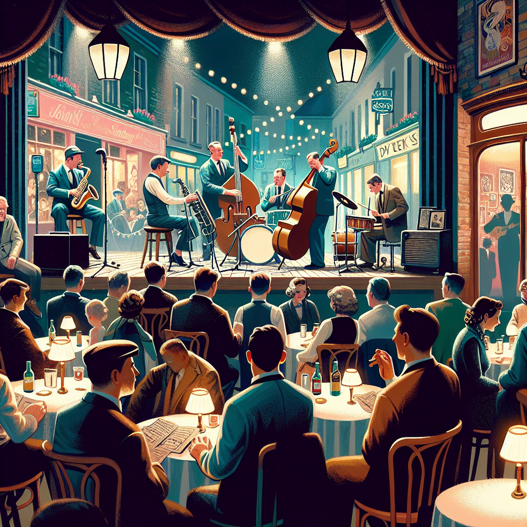 Omagh Jazz And Big Band Festival - Northern Ireland Number Painting