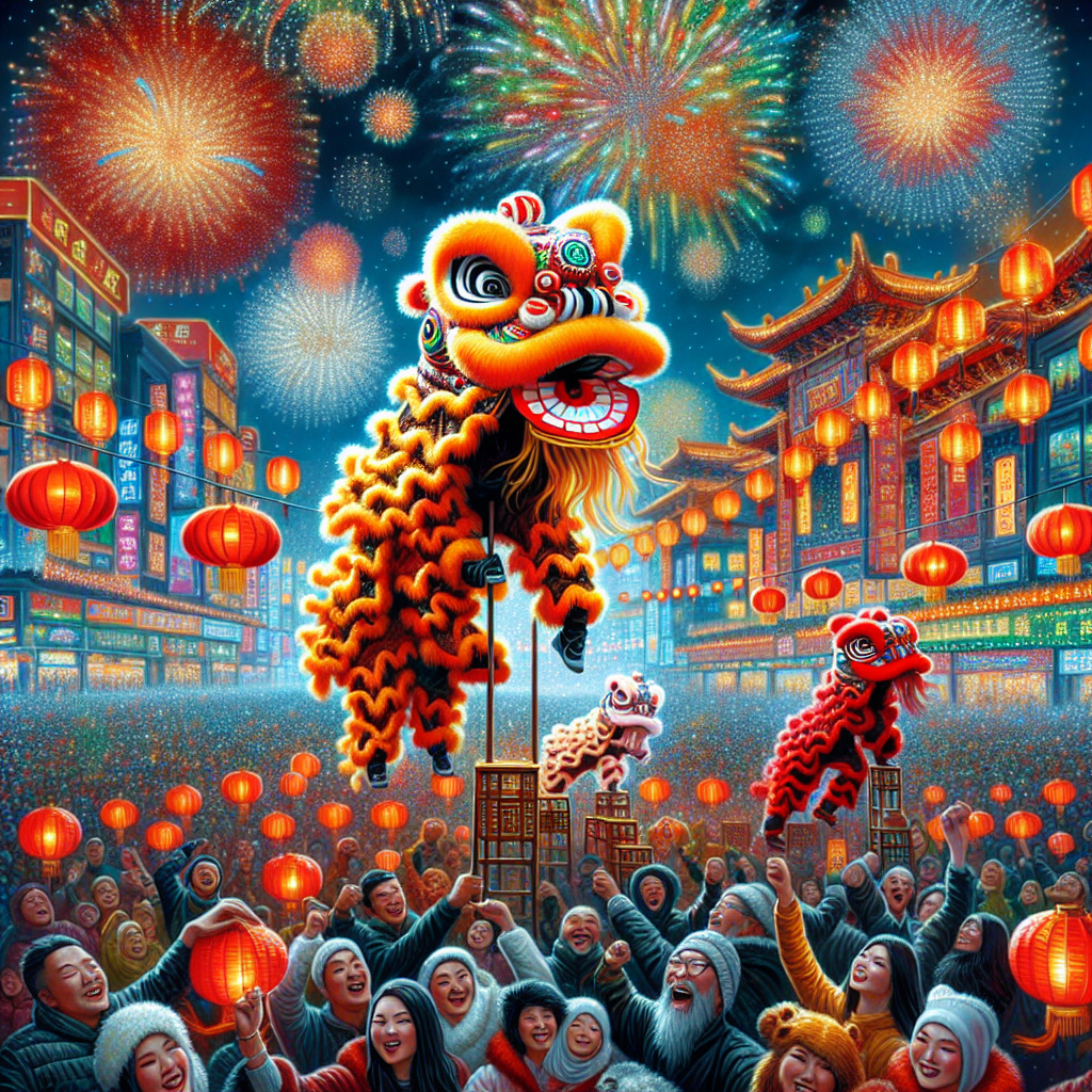 The Lunar New Year - China Paint By Numbers Art