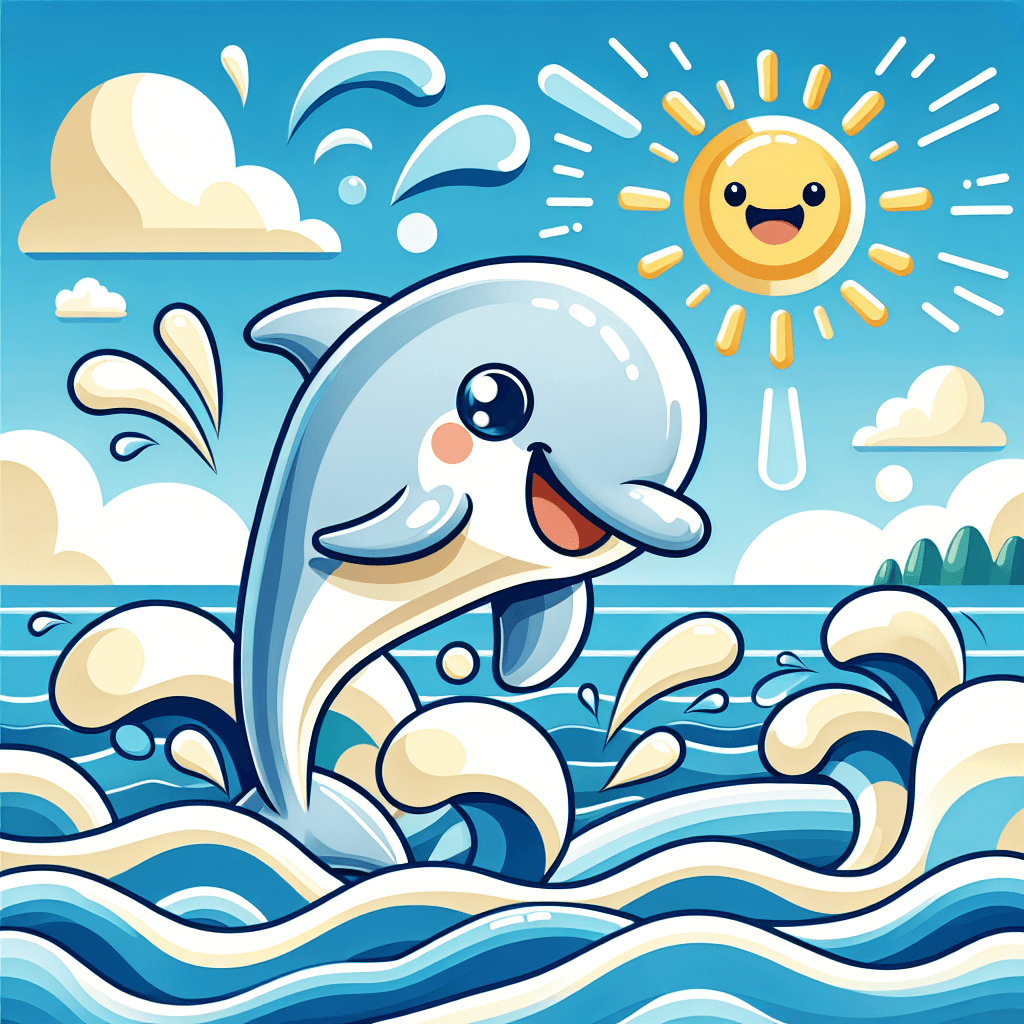 Fun-loving Dolphin Numbered Painting Kits