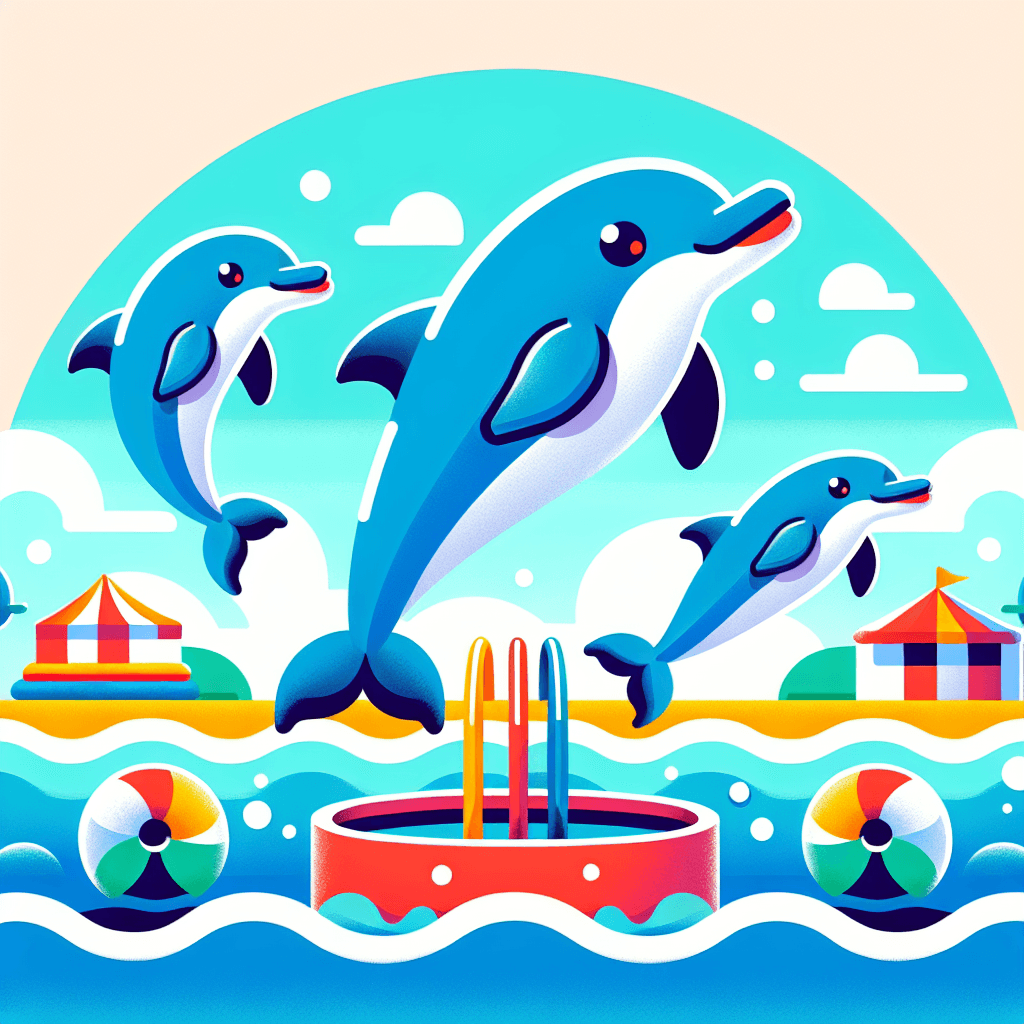 Seaside Dolphin Show Paint By Numbers Kits
