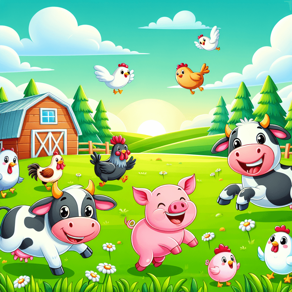Fluffy Farm Friends Painting Number Kit