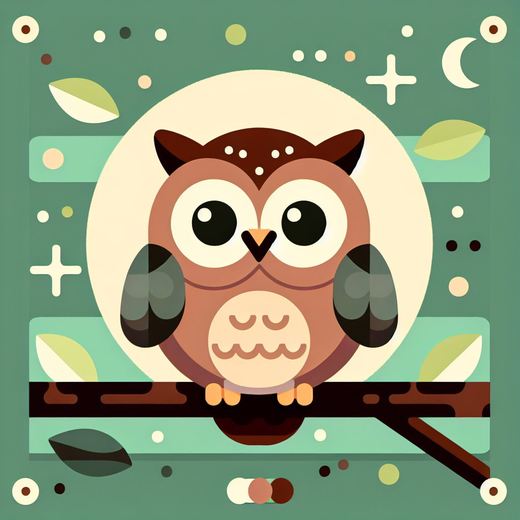 Harmonious Hoots Paint By Color
