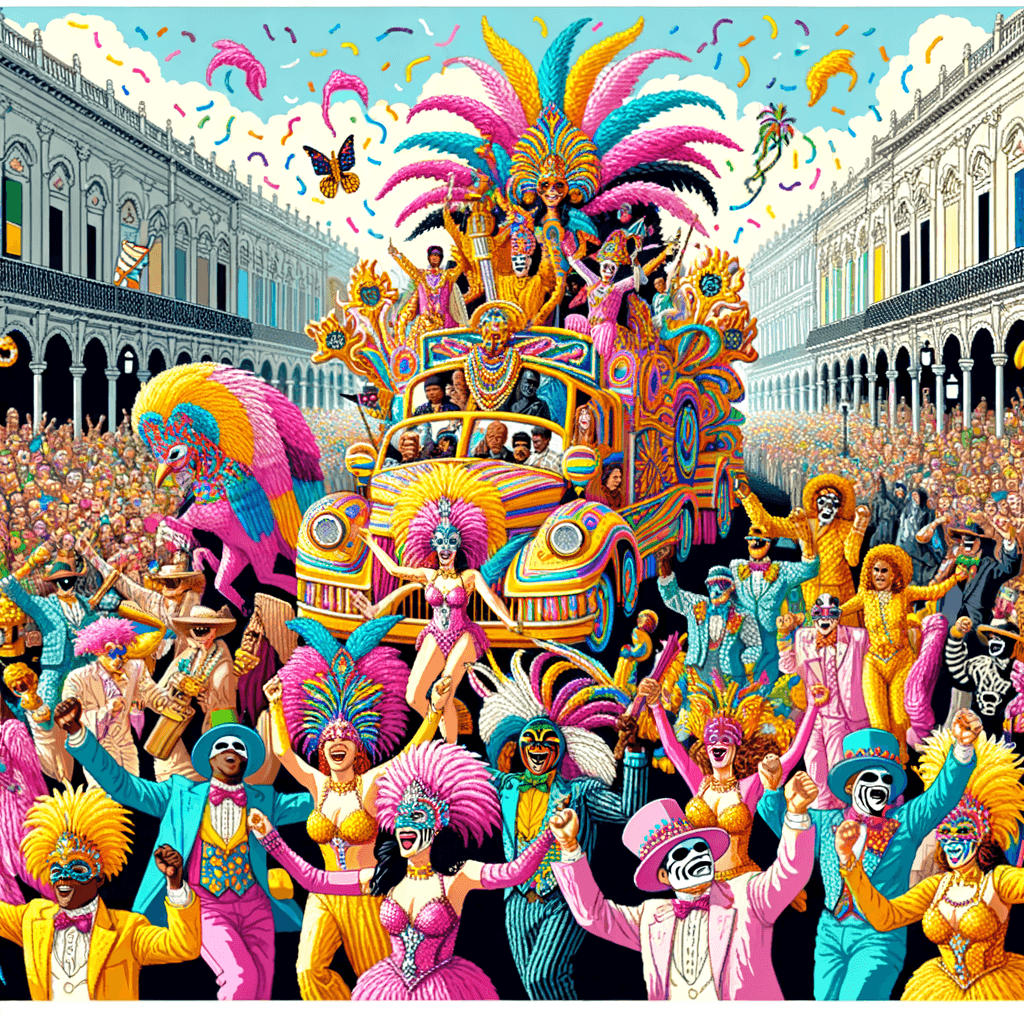Rijeka Carnival - Rijeka, Croatia Numbered Painting Kits