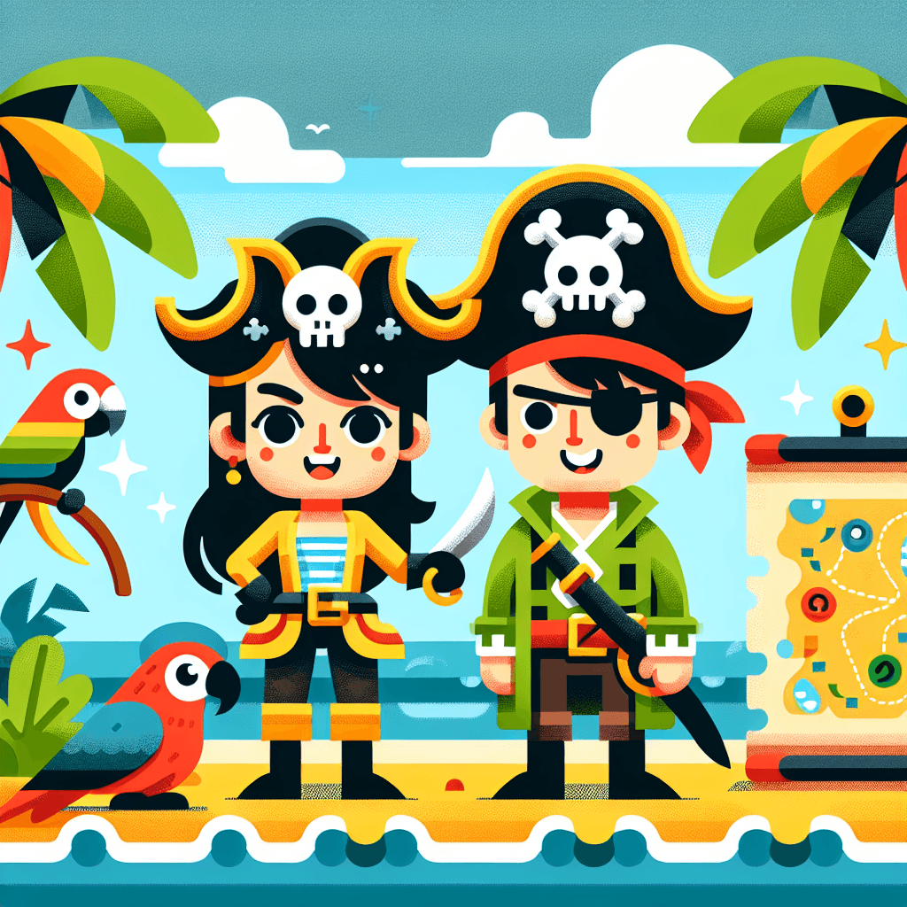 Island Pirate Adventure Numbered Painting Kits