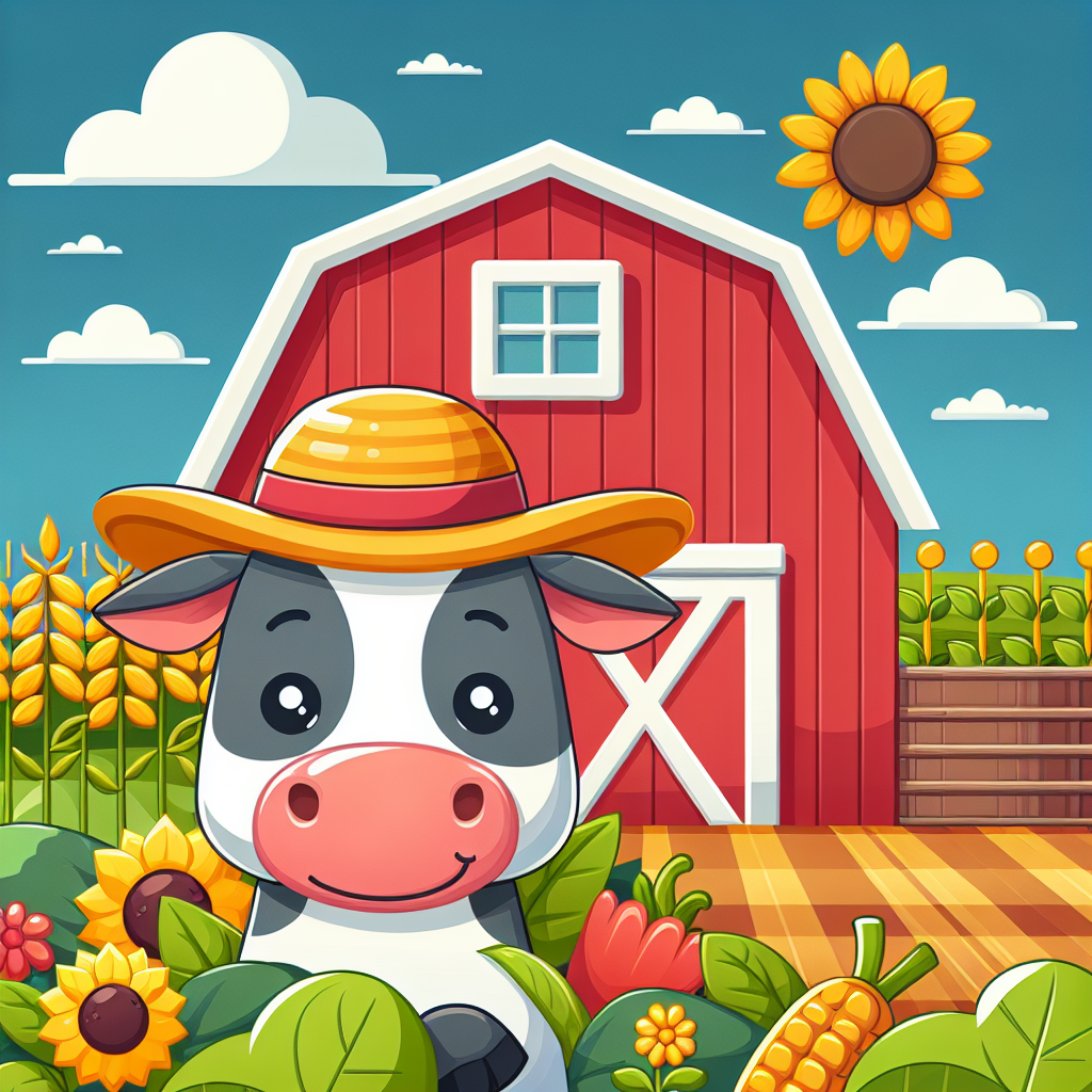 Clever Cows And Creative Crops Paint By Numbers