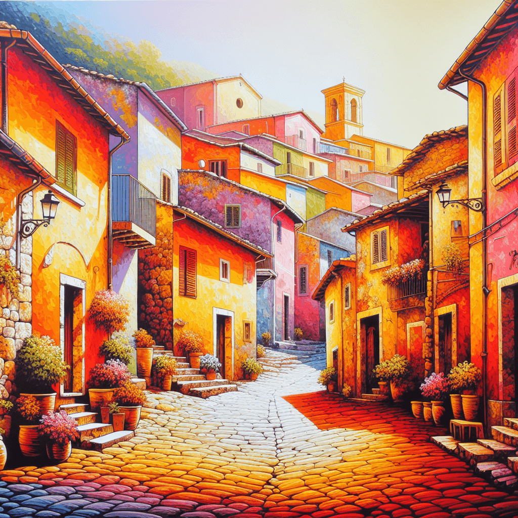 Italian Escapade Paint By Color