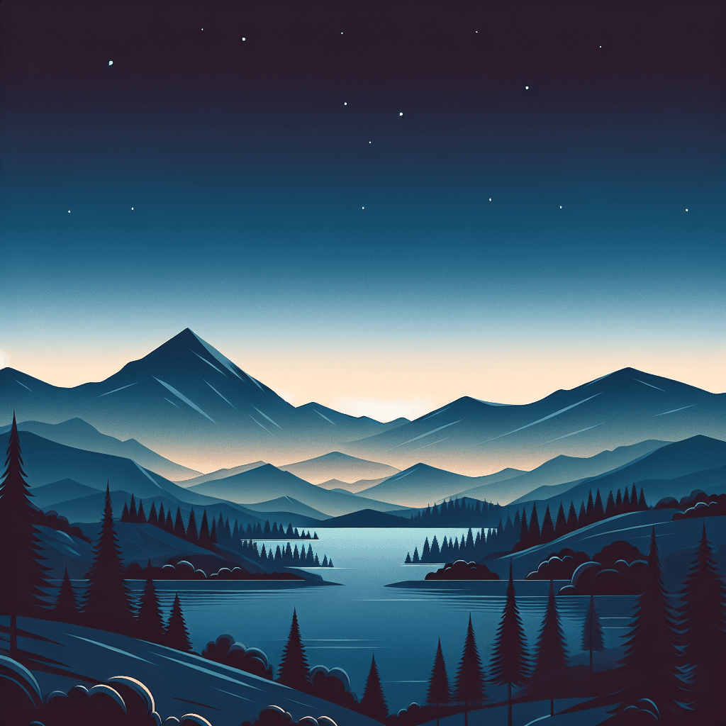 Dreamy Mountain Adventure Paint By Numbers Kits