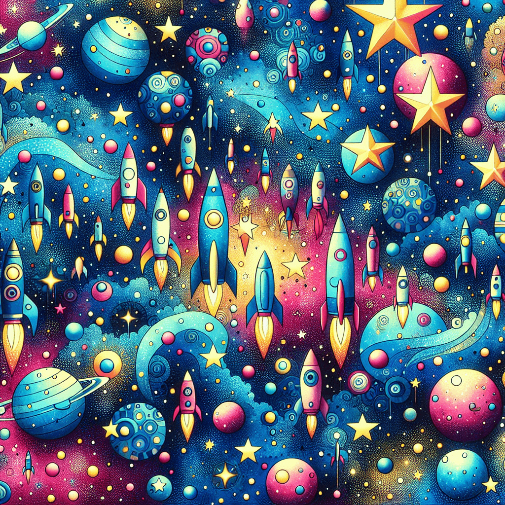 Journey To The Stars Painting Number Kit