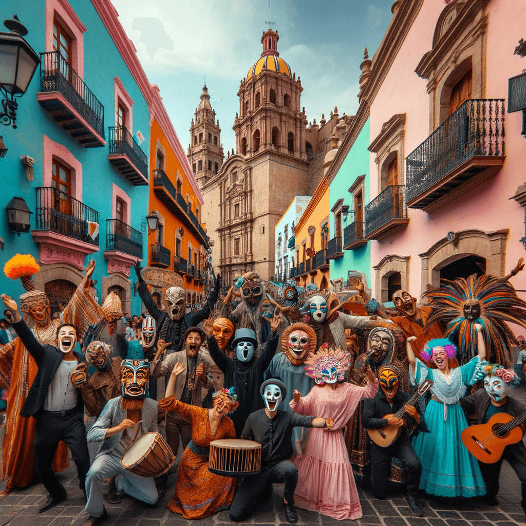 Festival Internacional Cervantino - Guanajuato Paint By Number