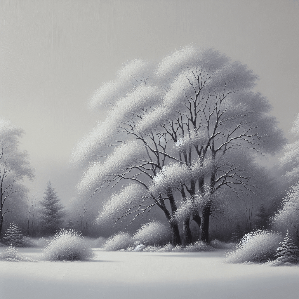 Winter Silence Painting By Numbers Kit