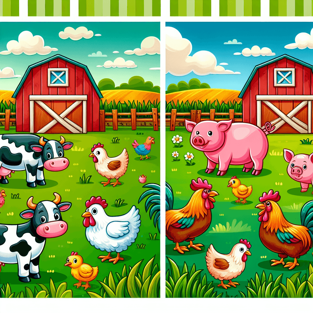 Farmyard Adventure With Barnyard Buddies Paint By Number