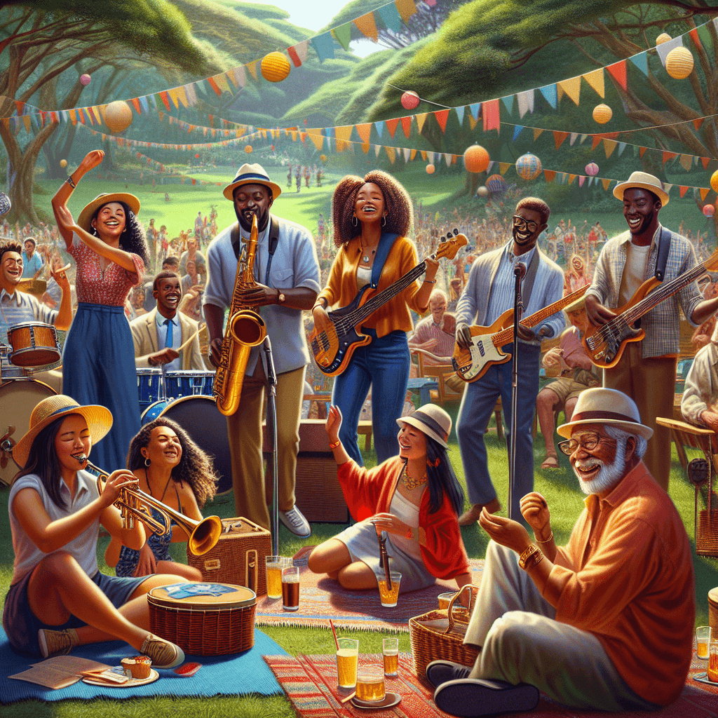 Nairobi International Jazz Festival - Nairobi, Kenya Paint By Number