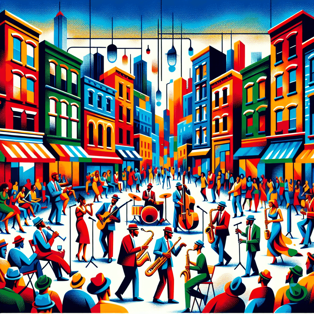 New Orleans Jazz Vibes Number Painting