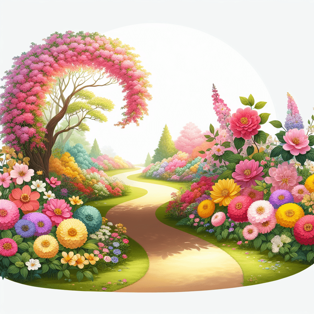 Journey Through Blossoms Numbered Painting Kits