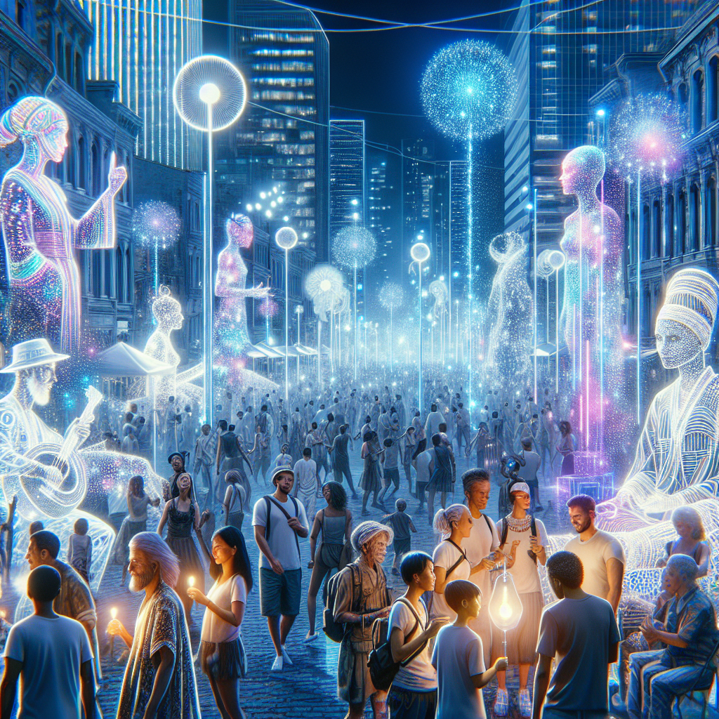 White Night Festival Paint By Number