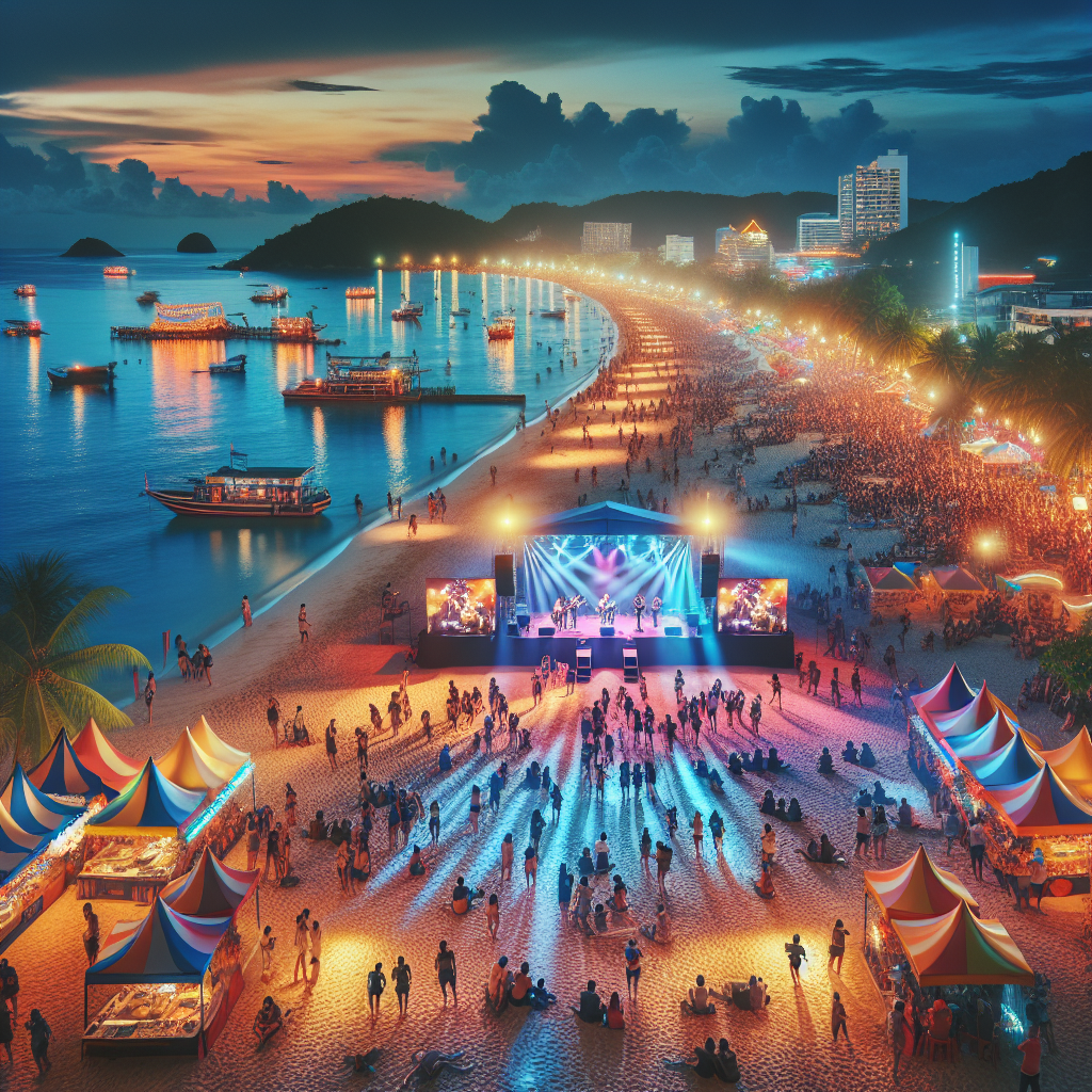 Pattaya International Music Festival - Pattaya Paint By Numbers Art